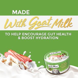 Fussie Cat Wet Canned Cat Food in Goat Milk, Chicken&Duck Formula, 2.47-oz cans, case of 24, Bundle Pack with HS Can Lid