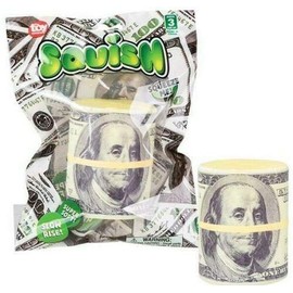 Rhode Island Novelty 2.5" Squish Money Squeeze Money Roll