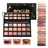 Paleta De Sombras De Ojos Altamente Pigmentada Con 18 Tonos