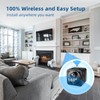 VIDCASTIVE Security Camera 4K Mini Wireless WiFi Indoor Cameras, AI