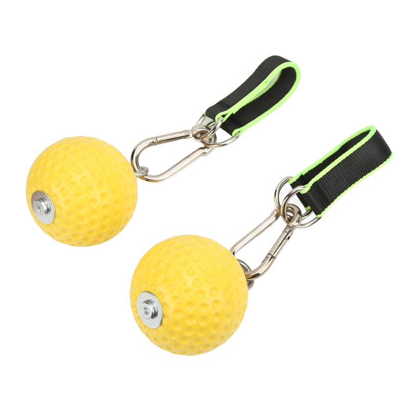Climbing Pull Up Hand Grips Ball Set with Webbing Buckle
