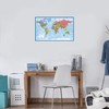 Laminated World Map Poster - Wall Chart Map of Earth