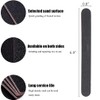 15pcs Nail Files 100/180 grit,Double-Sided Emery Board Professional Nail Styling