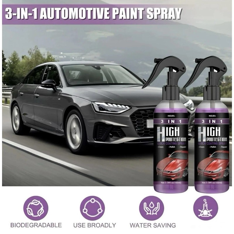 Nexa 3 in 1 High Protection Quick Car Coat Ceramic