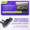 HISports Exhaust Pressure Sensor, DPF Intake Pressure Sensor 059906051A, 0281006005,