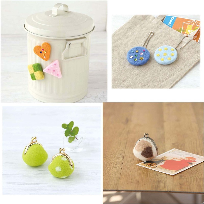 hamanaka Wool Felt akure-nu Light Pink G H440 – 001 – 133 