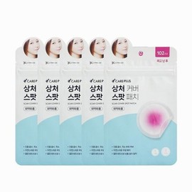 케어플러스 상처커버 스팟패치 102매 (5장) CarePlus Wound Cover Spot Patch 102 Sheets (5 Pieces)