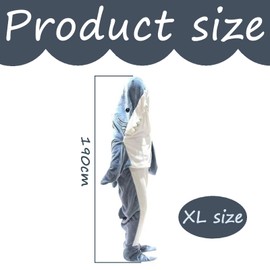 Onesie Costume, Blanket Made of Super Soft Jumpsuit, Blanket Hoodie Sleeping Bag, Onesie Kids Portable Blanket for Adults and Children Blanket Very Suitable for Taking a Sleeping, XL Size