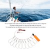 Live Fish Lock with Foam Float Stick Steel Wire Fishing