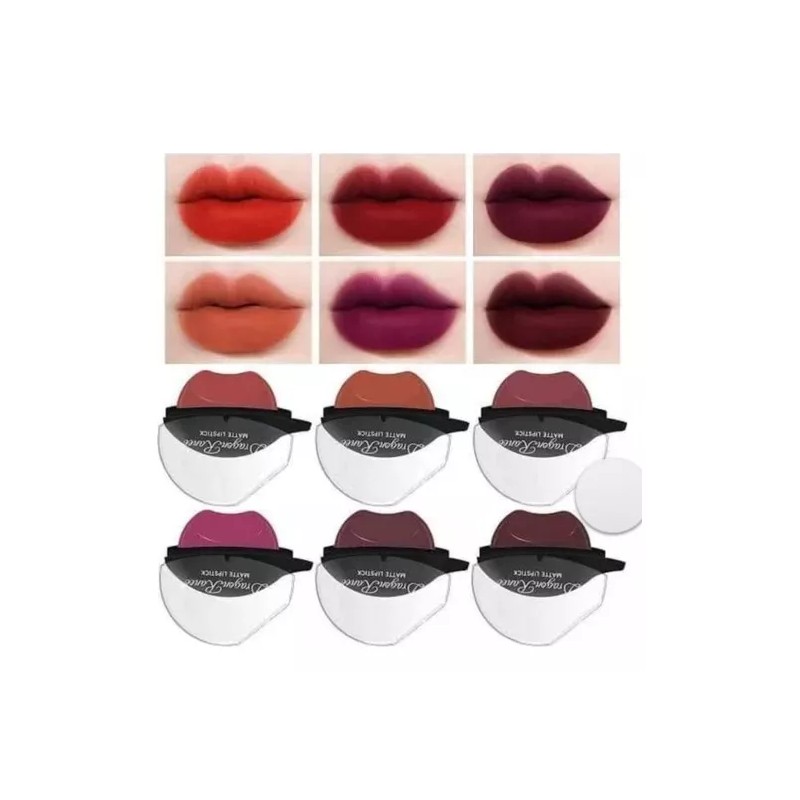 Molin Lápiz Labial Mágico Indeleble De Bolsillo Para Mujeres 12pz