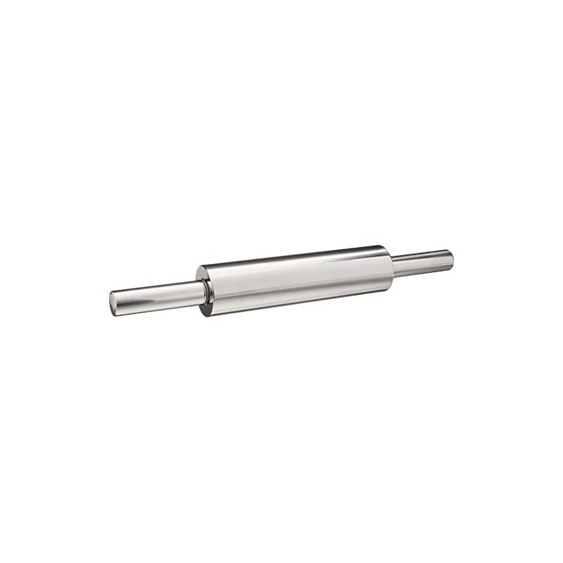 Fox Run Stainless Steel Rolling Pin With Handles, 18" x