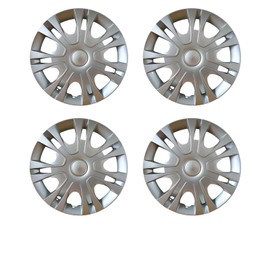 COVANK Wheel Covers, Set of 4, ABS Heavy Duty, Wheel Cap, Fits 12-15 inches (Vehicle Inspection Compatible, Corrosion Resistant, Weather Resistant), Universal One Size Fits Most, Sun Coated Treatment