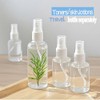 Xolaawa Small Spray Bottle, Clear Empty Mini Travel Plastic Bottle.