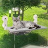 HHENGYISOUL Cat Window Perch,Foldable Cat Hammock for Window,Breathable Mesh Cat