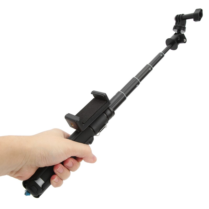 TELESIN Selfie Stick Aluminum Alloy Extendable Selfie Stick Tripod for