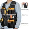 WINHUNT Multi-functional Tool Vest, Multi-pocket Tool Vest for Men, Tool Storage