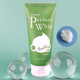120ml of aloe whipped cleansing foam / 알로에 휘핑 클렌징폼 120ml