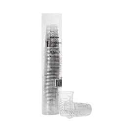 McKesson Graduated Cups, Polypropylene, Disposable, Clear, 7 oz, 1000 Count
