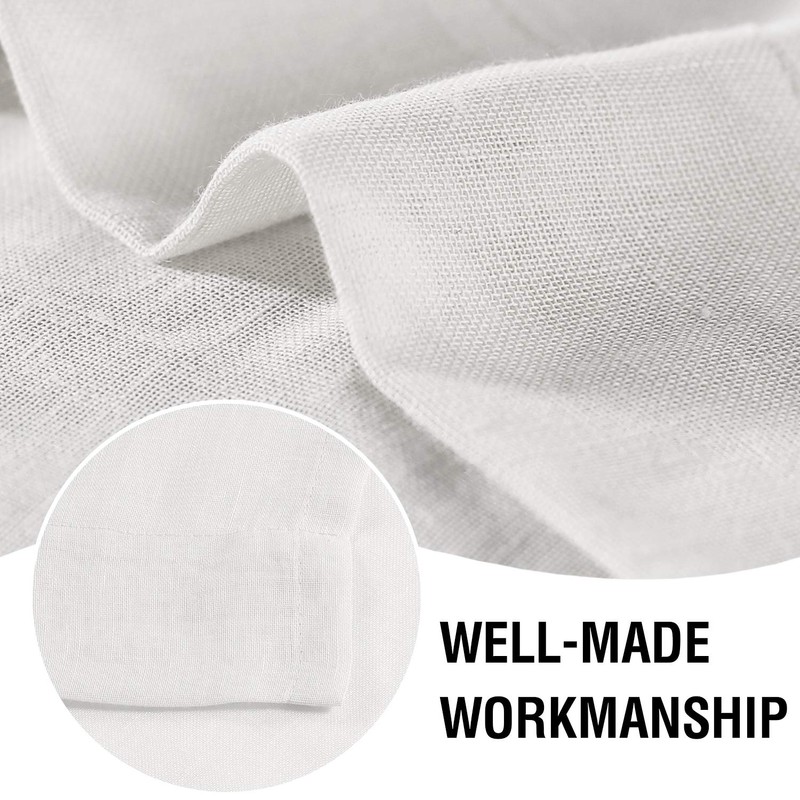 Linen Curtains Linen Blend Curtains Semi Sheer Curtain Panels 84