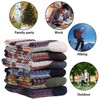 6 Pairs Mens Wool Socks Thick Warm Winter Thermal Socks