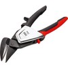 Bessey D39ASSL Left Cutting Shape and Straight Cutting Snips, Black/Red