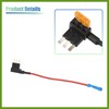 HOPESPANNER 1 Set Universal 2pcs Car Fuse Tap Add A