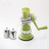 3 in 1 Rotary Cheese Grater Hand Crank, Rotary Mandoline