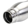 axentia Stainless Steel Water Bottle, Silver, Approx. 1 Litre