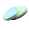 Rainbow Love Heart-Shaped Sticky Note Cube Super Sticky Removable Notes
