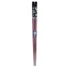 Chopsticks, Silver Cherry Blossoms, Purple, Design with Paulownia Box, Wrapping,