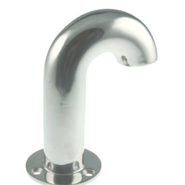 ARBO-INOX Deck Feed-Through Gooseneck Stainless Steel 34 mm