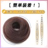 DAILUOSI Bun Wig, Part Wig, Volume Up, Hair Ornament, Point
