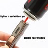 420 Carbon Steel 𝐂𝐮𝐭𝐭𝐞𝐫 and Lighter Set, Built-in 𝐏𝐮𝐧𝐜𝐡, Triple