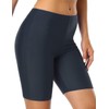 Mycoco Pantalones cortos de natación largos para mujer, UPF 50+,