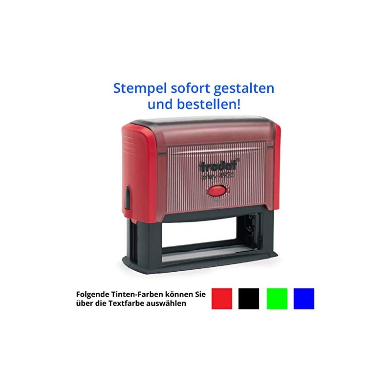 Trodat Printy 4925 Stamp (82 x 25 mm) for 9