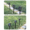 Solar Powered Light Waterproof Mosquito Killer Lamp for Courtyard Garden