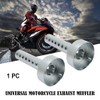 Baceyong 1 x 60 mm universal motorcycle exhaust silencer pipe,
