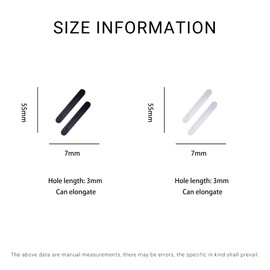 SooGree 20 Pairs Eyeglass Ear Grips, Anti-Slip Eyeglass Ear Grips Hook Comfortable Silicone Elastic Eyeglasses Temple Tips Sleeve (Thick strip ear hooks (10 black/10 clear))