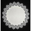 #8139 Lace Table Runner Antique White (60 cm Round)