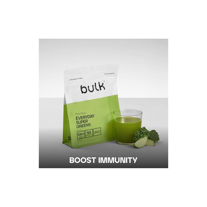 Bulk Everyday Super Greens Powder | Mixed Berries | 60