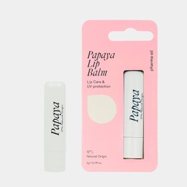 Pharma Oil Schützender Natürlicher Lippenbalsam Papaya 5g I Intensive Lippenpflege Angereichert mit Sheabutter, Lippenpflegestift Schutz Gegen Trockene Lippen, Perfekt für ein Geschenk