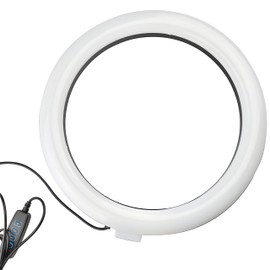 Retoo Selfie Ringlicht mit 14cm Stativ für Handy mit Fernbedienung & 3 Farben Einstellbare,7W LED Ring Licht mit USB Wiederaufladbare & 10 Helligkeitsstufen, Ringleuchte für Make-up, YouTube-Video