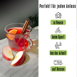 INSTICK Zuckerfreies Instant-Getränk (Früchte-Punsch) - 1 Packung für 12 x 0,5-1 L - Veganes Getränkepulver Kalorienarm & Vitamin C - Instant-Pulver