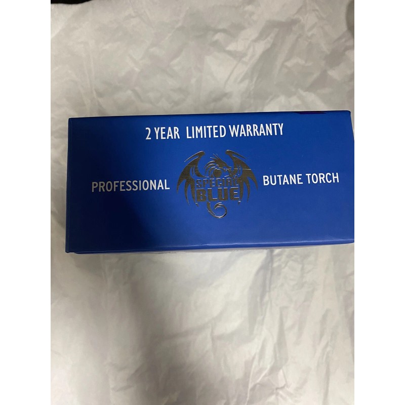 Special Blue Full Metal Refillable Butane Torch | Lightweight