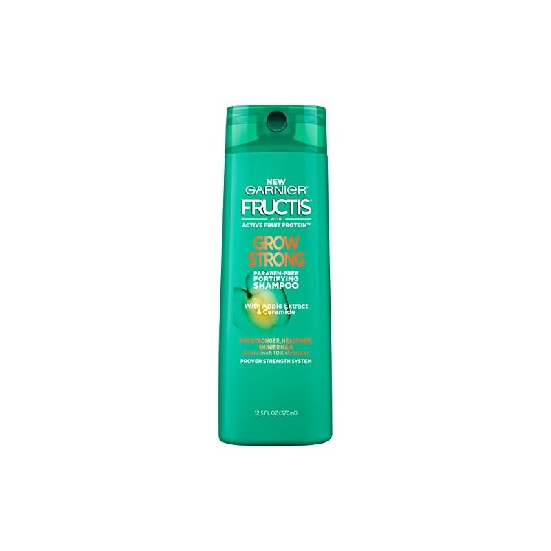 Garnier Hair Care Fructis Grow Strong Shampoo, 12.5 Fluid Ounce
