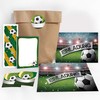 JuNa-Experten 12 Invitation Cards for Children's Birthday Party Football Party
