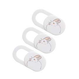Angoily 3pcs Webcam Slider Privacy Cover Cartoon Design Webcam Blocker for Enhanced Privacy Laptops and Tablets
