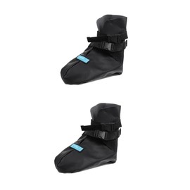 Baluue 2pcs Adjustable Medical Walking Shoe Cover Cast Boot for Support Toe Ankle Leg Protection