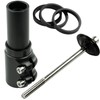 Bicycle Handlebar Riser, Black Aluminium Bicycle Stem Adapter 28.6 mm