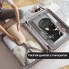 Sujetador De Extensiones De Pelo, Portátil a Prueba De Polvo
